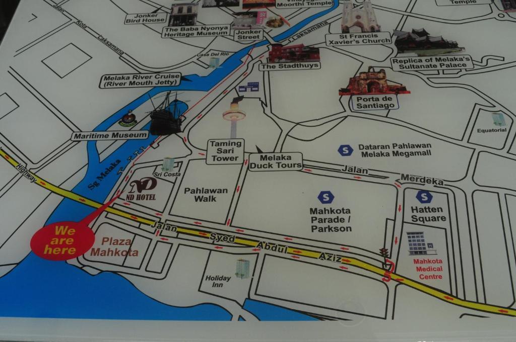 Nd Hotel Malacca Bagian luar foto